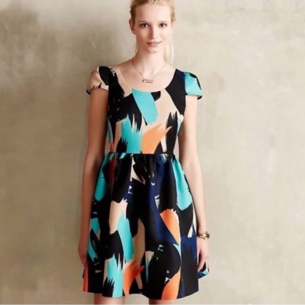Anthropologie | Moulinette‎ Souers | Pinion Dress Size 2 - Picture 2 of 14